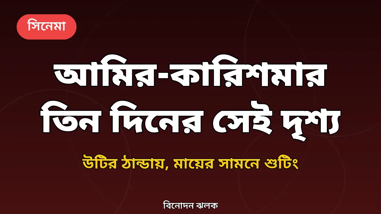 আমির খান ও কারিশমা কাপুরের রাজা হিন্দুস্তানি নিয়ে বানানো গ্রাফিক